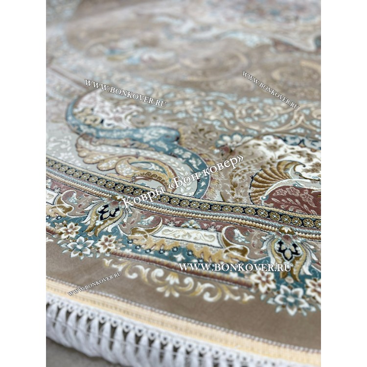 Круглый Ковер для Гостиной Медальон Дизайн 30441